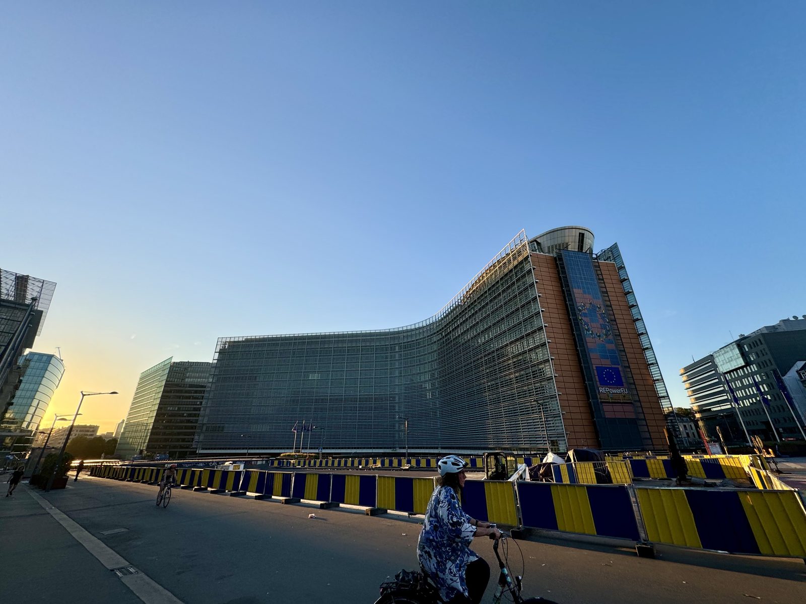 The Berlaymont, the European Commission headquarters in Brussels