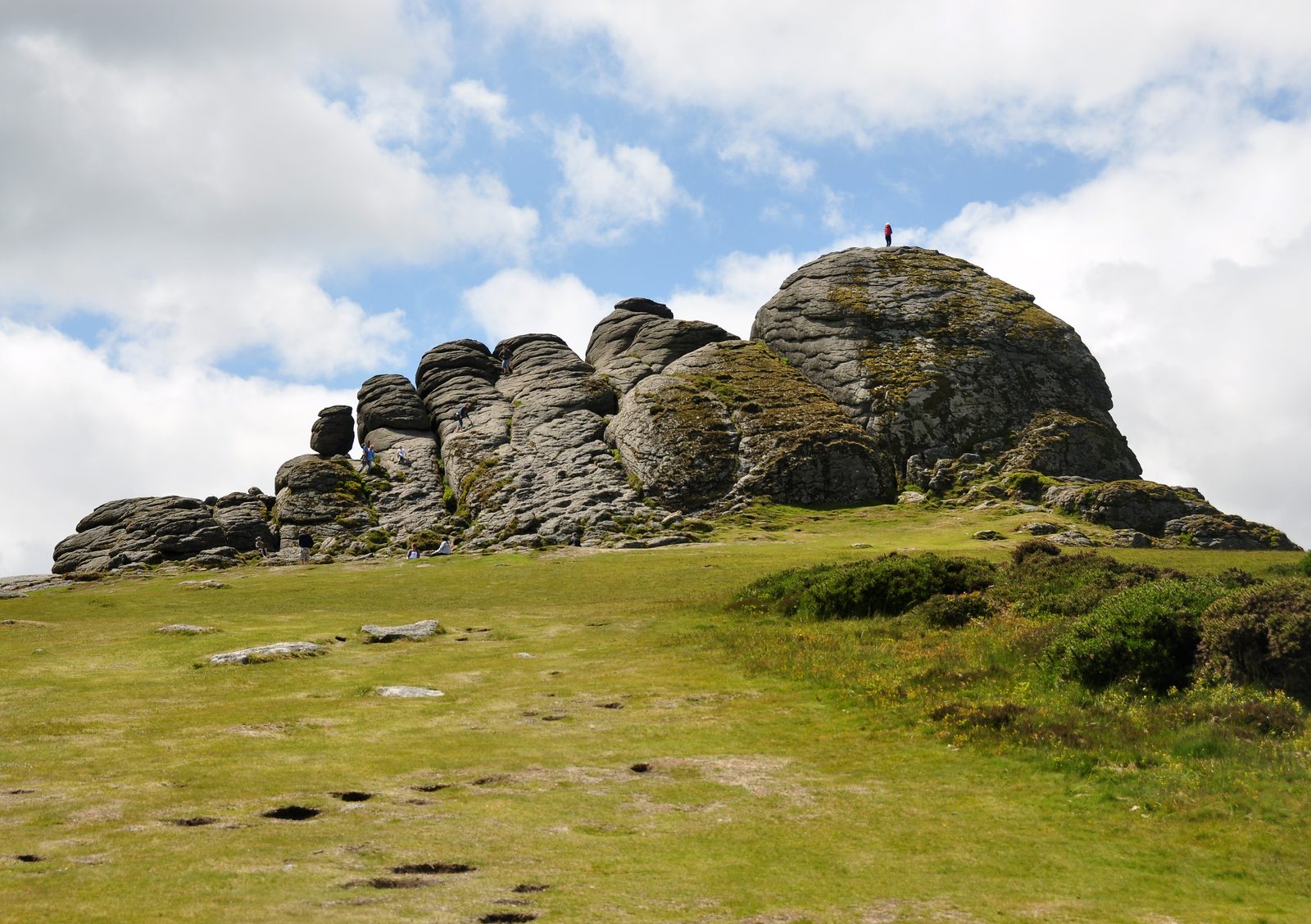 The Haytor rock formation on Dartmoor, Devon