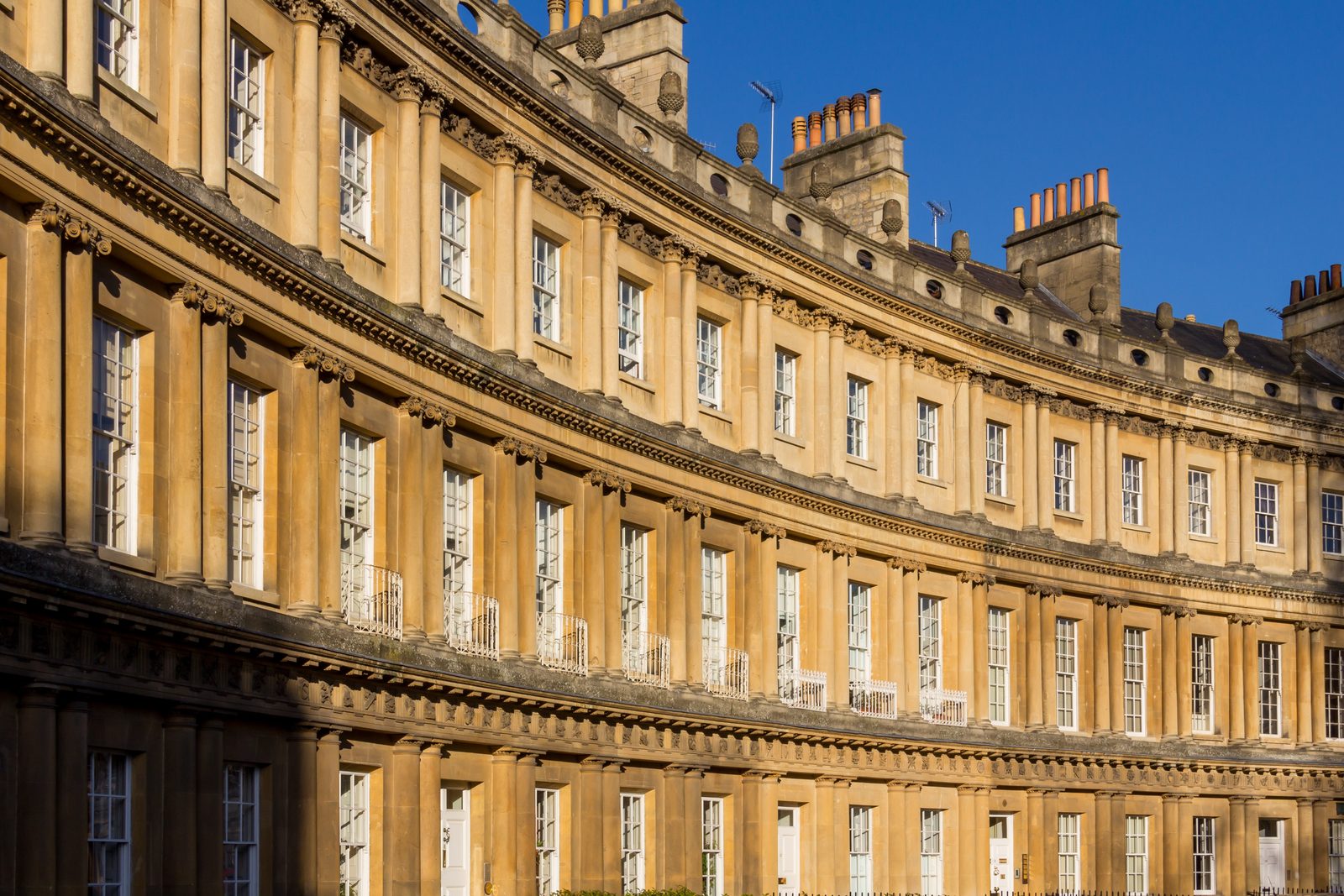 The Royal Crescent in Bath