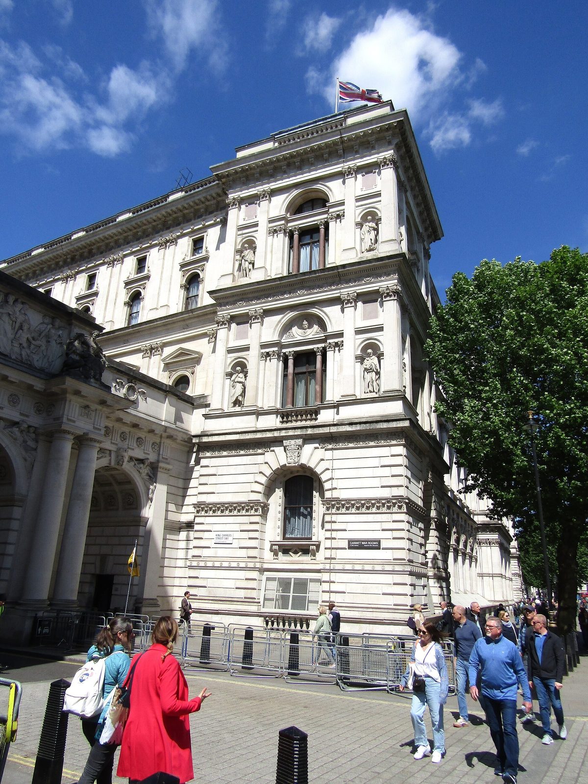 The Foreign, Commonwealth and Development Office building on King Charles Street, Whitehall